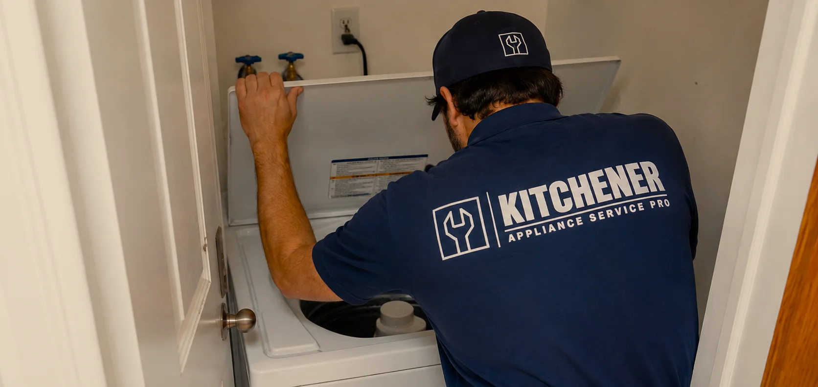 Certified technician at Kitchener Appliance Service Pro